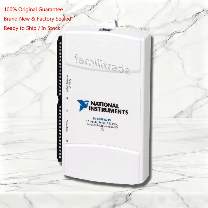 1PC NEW NI USB-6212 USB-6215 USB-6216 USB Multifunction DAQ Device In Stock Isolated 16AI 2AO 4DI 4DO 250kS/s Original Box