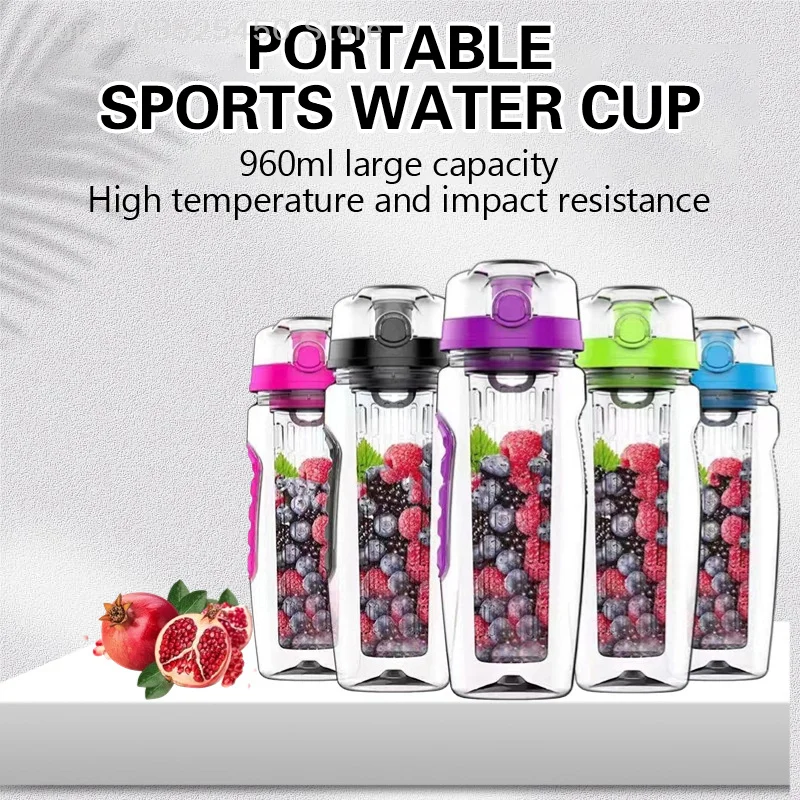 Tritan Large Capacity Water Cup, High Appearance Fitness Water Cup, Plastic Space Cup, Portable Sports Cup