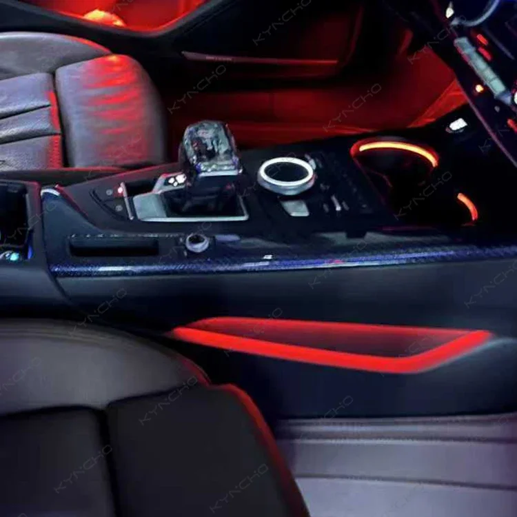 For Audi A5 Neon LED Car Ambient Light Interior Lighting Symphony Led Ceiling Light for Ambient Lighting with Colorful Features