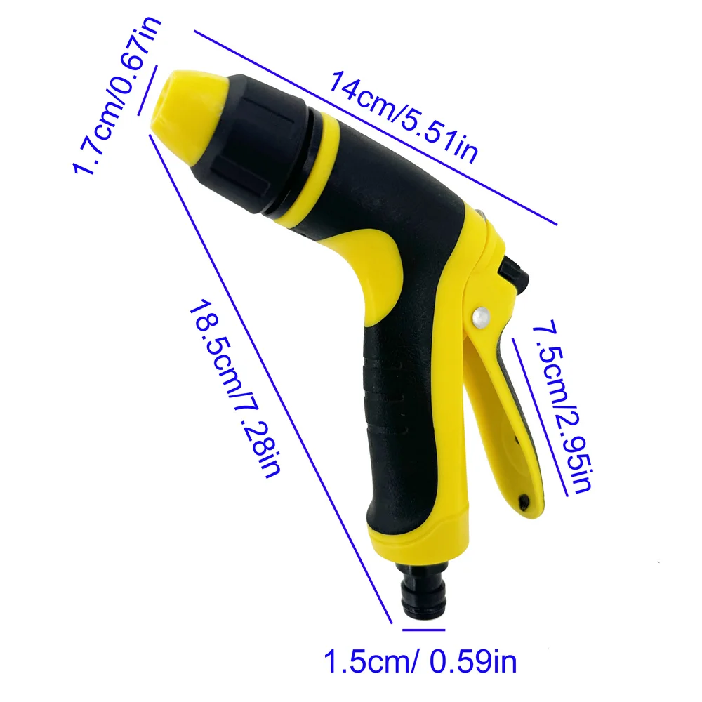 High Pressure Car Wash Water Gun Multifunctional Hose Nozzle Powerful Cleaning Tool For Car Washing Garden Lawn Flower Watering
