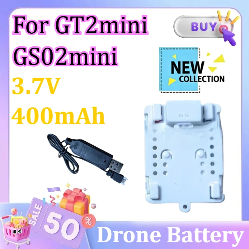 

For GT2mini GS02mini 3.7V 400mAh Soccer Drone Battery Charging Accessories for RC Competition Aircraft