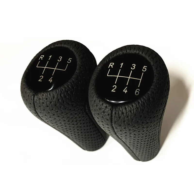Hole Leather 56 Speed Gear Shift Knob for BMW E90 E91 E92 E60 E46 E39 E36 E34 E30 E81 E82 1356 Series M6 M5 M3 Pen POMO Headball