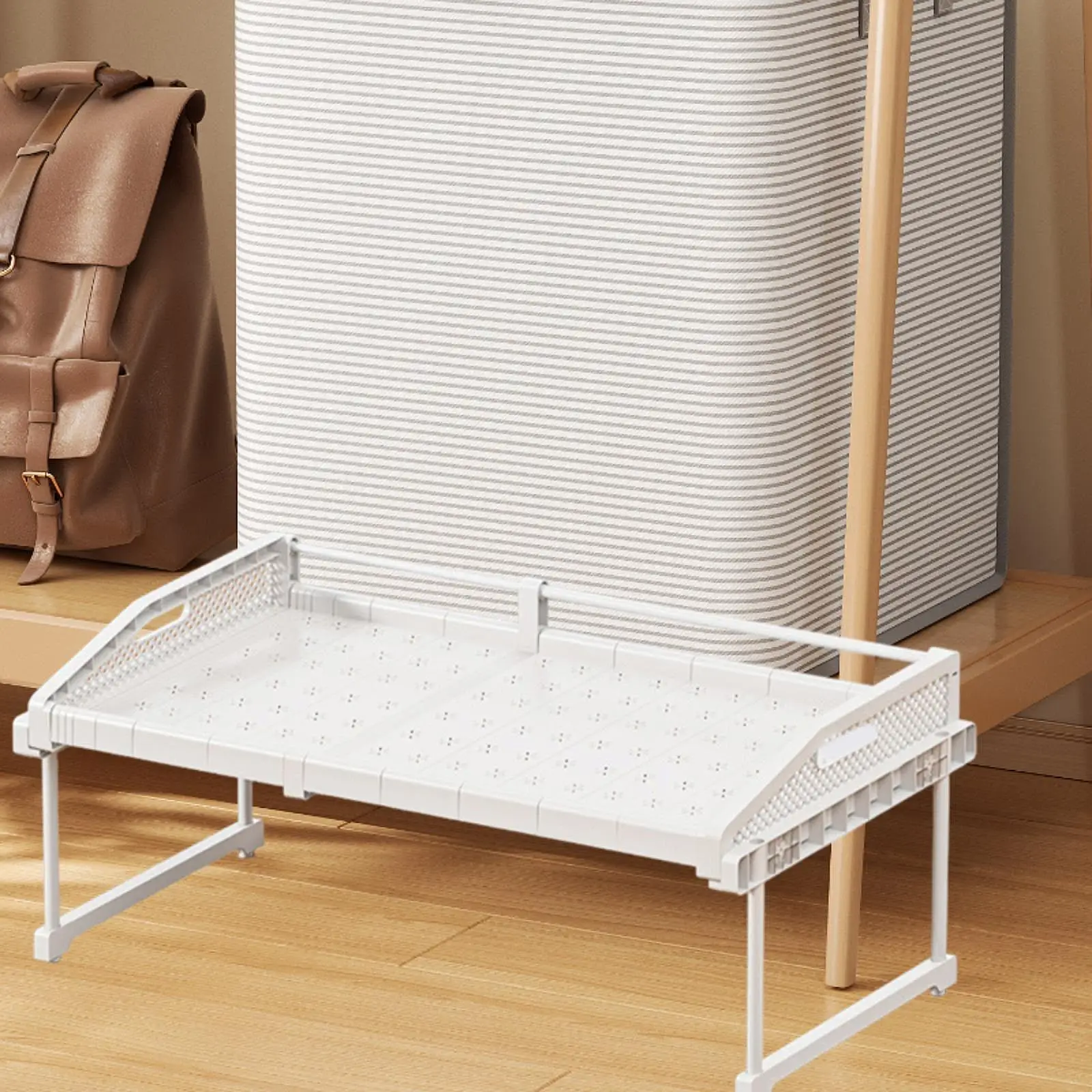 Pull Out Cabinet Organizer Closet Holder Supplies Creative Sliding under Shelf Basket Pull Out Shelves for Office Countertop