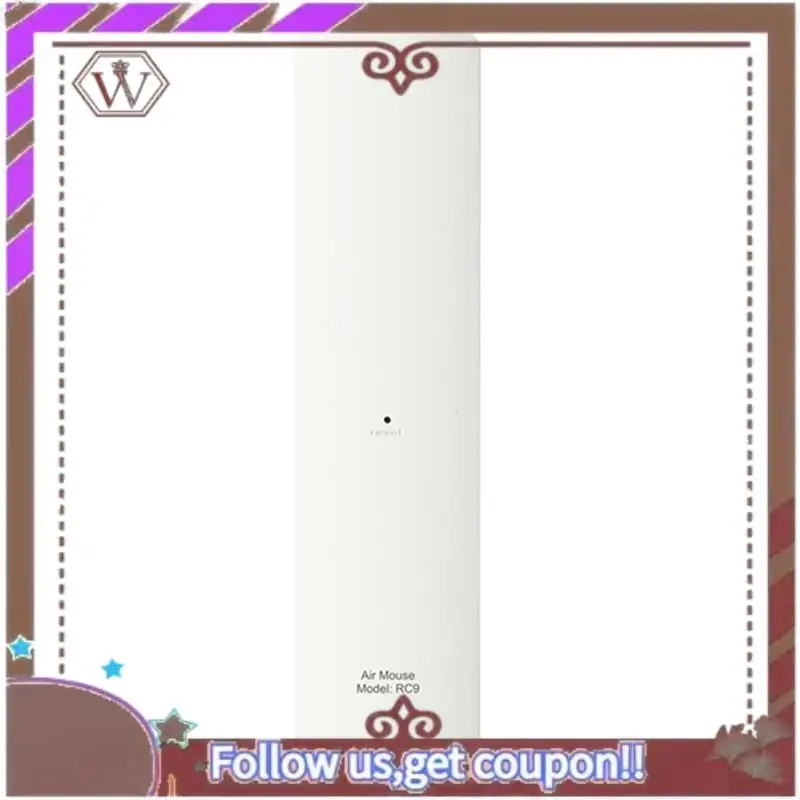 

ABBG-2.4G Беспроводная воздушная мышь с дистанционным управлением, презентационный кликер для ПК, Smart TV, Android TV Box HTPC