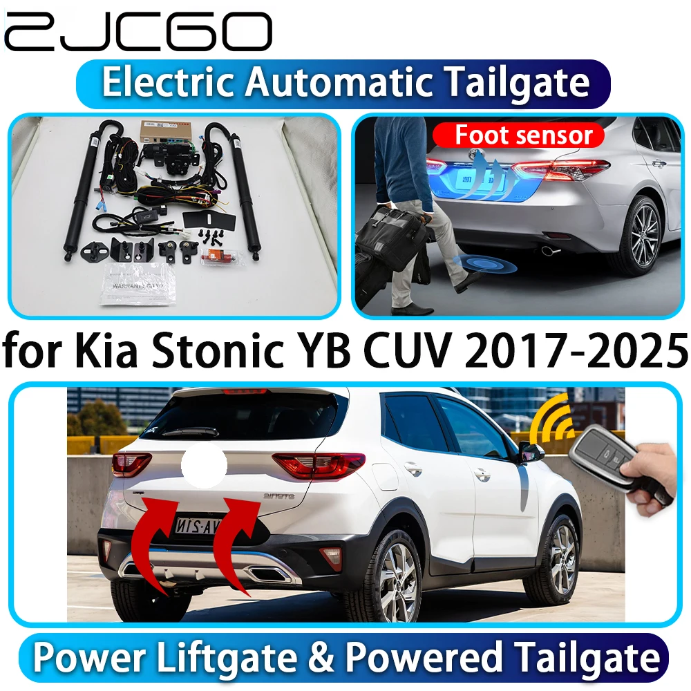 ZJCGO for Kia Stonic YB CUV 2017-2025 OEM Automatic Power Liftgate Powered Tailgate Intelligent System Trunk Lift Control Kit