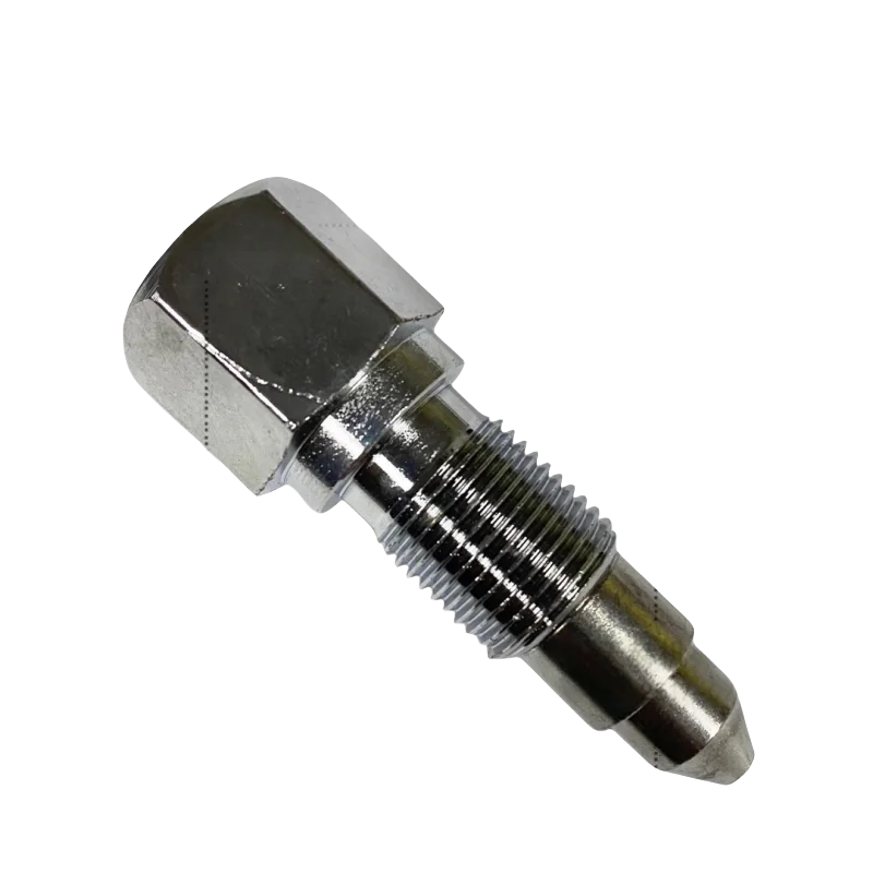 Modern R225-7 walking tensioning cylinder chain opening mouth walking chain oil injection valve excavator parts