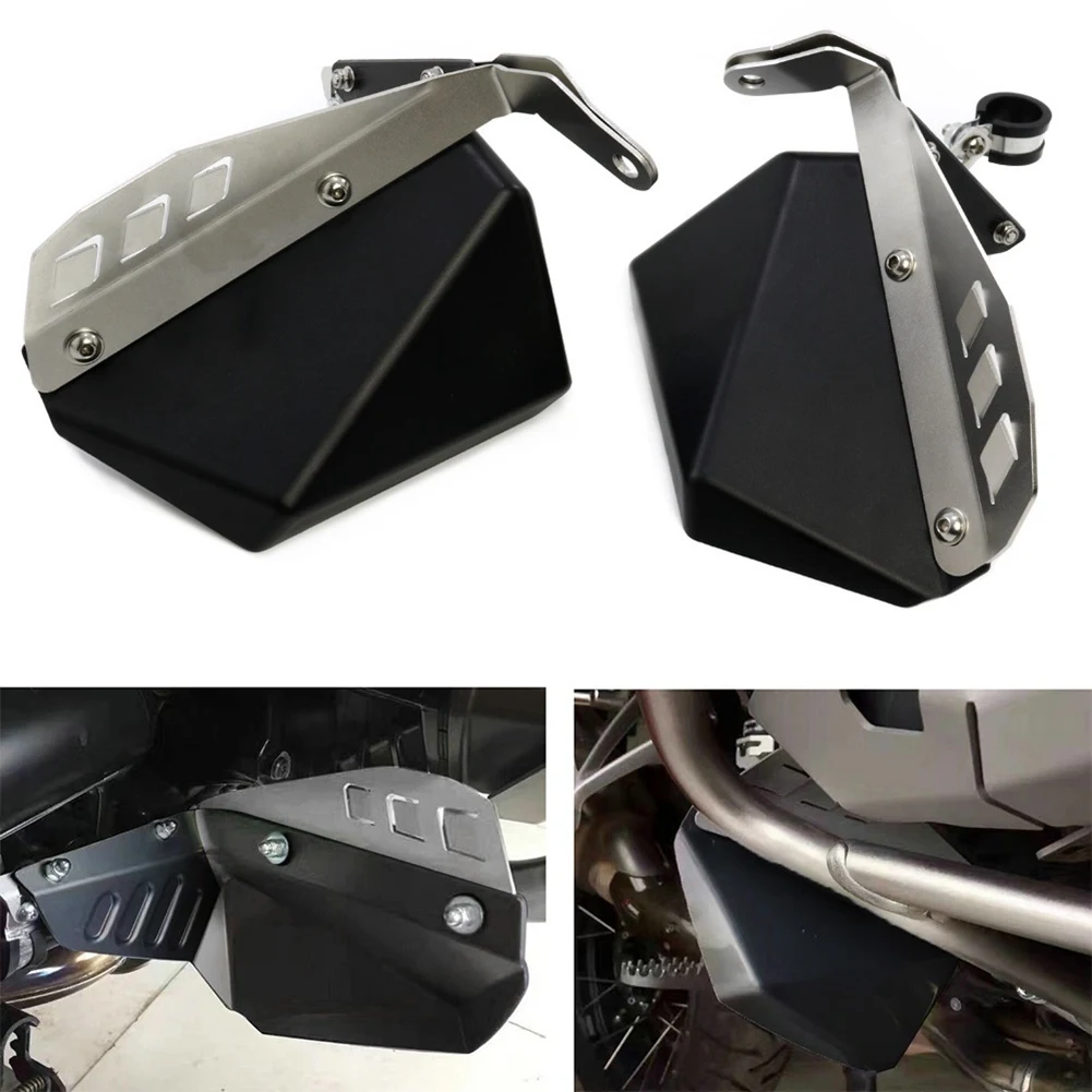 Foot Feet Splash Guard Plate Cover Protector Brake and Shift Shield Revised for BMW R1200GS LC Adventure ADV 2013-2018