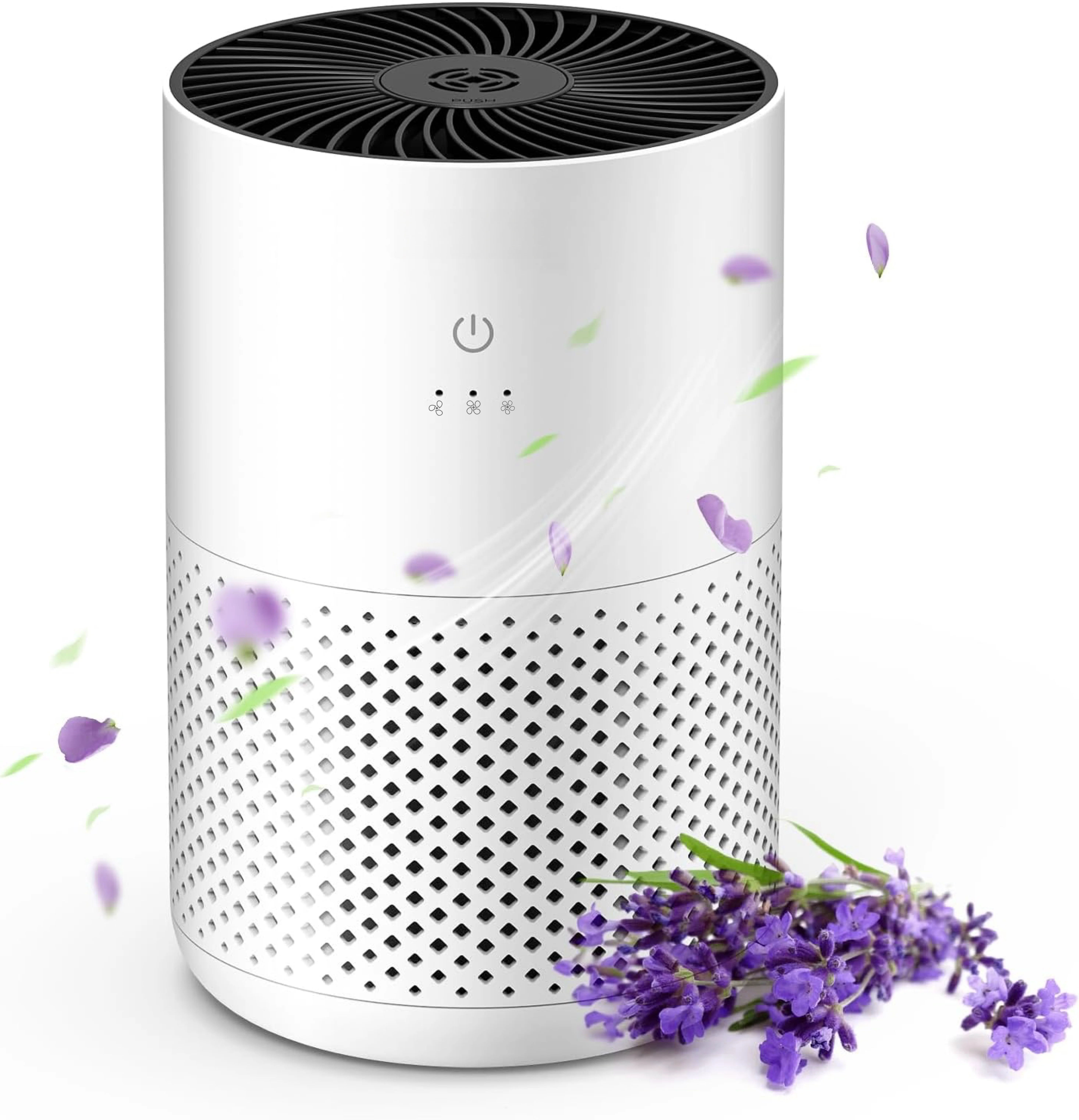 Katald 2026 AMZ Hot Air Purifiers with Aromatherapy Function for Bedroom Desk Office Remove Odor Dust Smoke Allergies Pet Dander