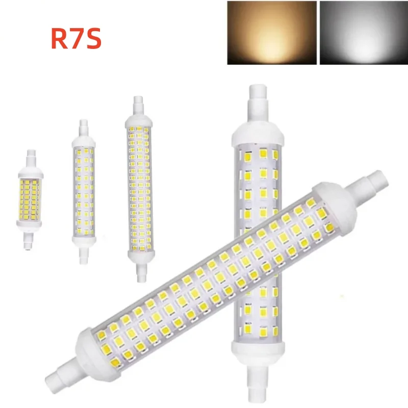 

R7s LED Lamp 220V 78mm 118mm 135mm Dimmable LED Bulb 2835 SMD Lamp Replace Halogen Light Spotlight R7S Bulb No Flicker