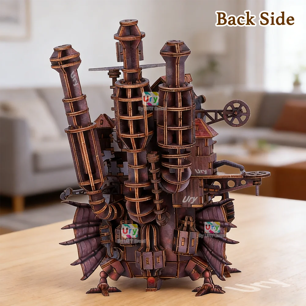 3D Wooden Magic Castle Puzzle - DIY Model Kit 5