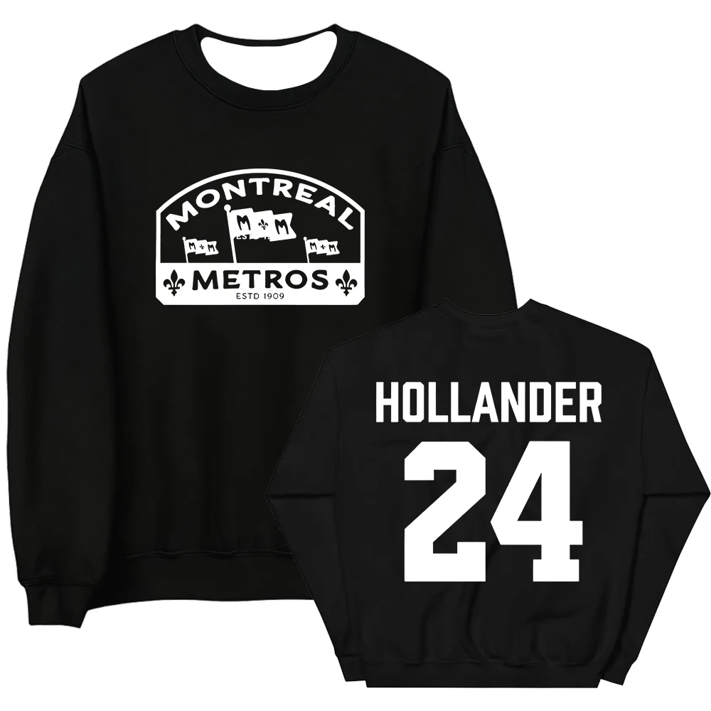 2026 Llya Rozanov 81 Heated Rivalry Crewneck Sweatshirt Shane Hollander 24 Hunter 21 Pullover Montreal Metros Boston Raider Tops