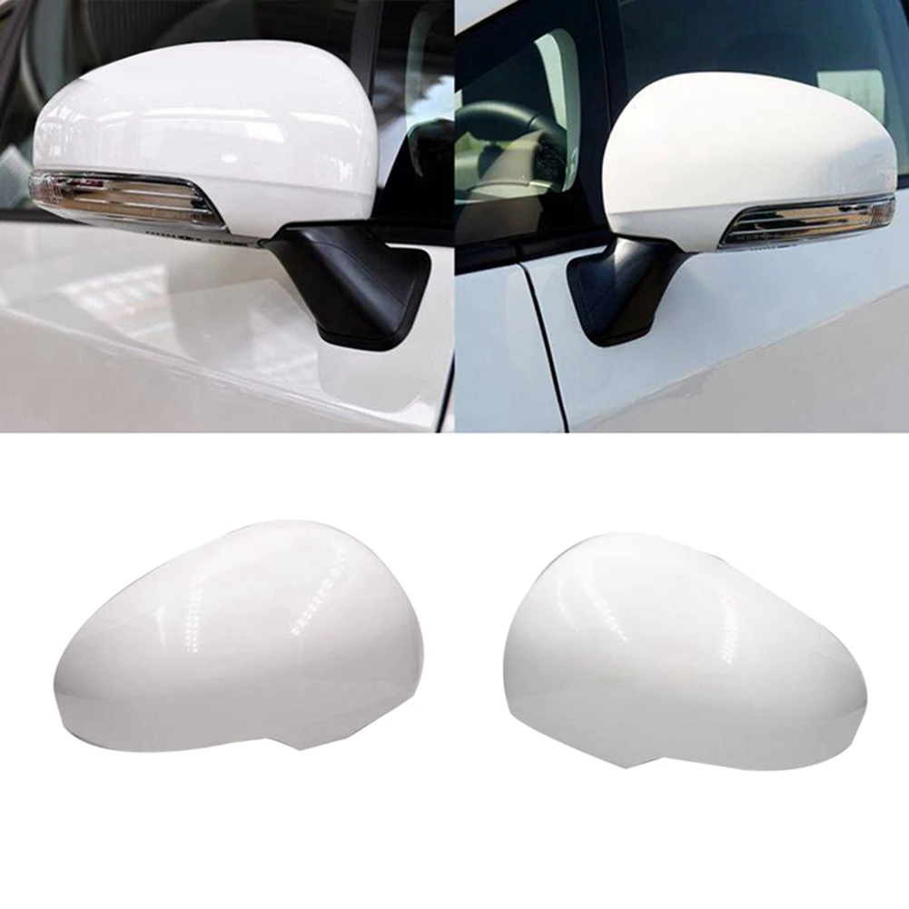 Car Door Mirror Side Rear View Mirror Cover Shell Mirror Cap for Toyota Mark X Prius 09-12 Prius Plus 2011-2020 Left