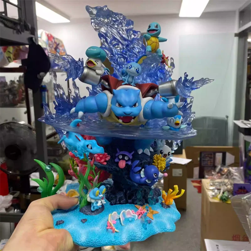 figurine-d'action-de-famille-pokemon-charizard-modele-book-ine-longueur-avec-lumiere-led-cadeau-d'ornements-de-bureau-32cm