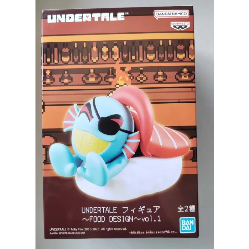 

Новый оригинальный BANDAI BANPRESTO UNDERTALE Sans Undyne ПВХ украшение для рабочего стола аниме персонаж модель коллекция игрушки подарок