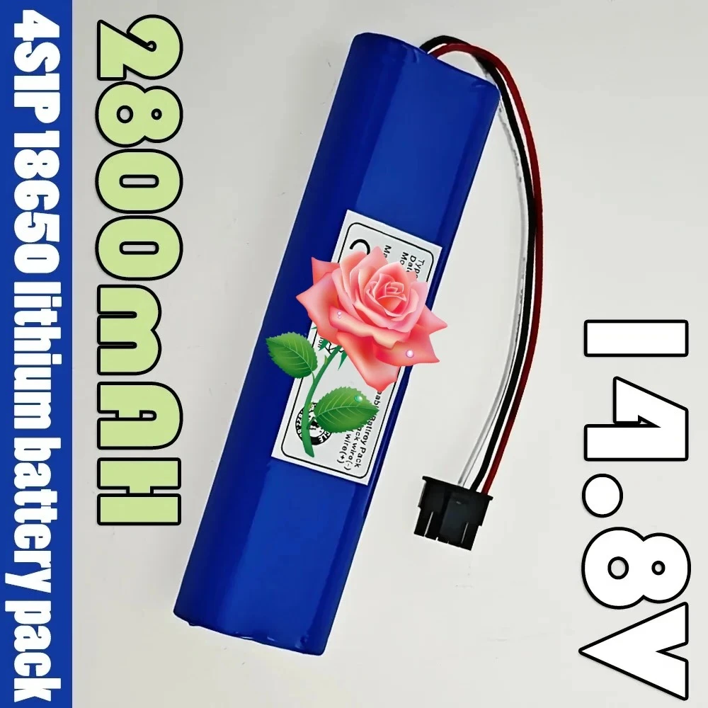 

Sweeper 18650Battery 14.8V 2800mAh 4S1P for Xiaomi Mijia Mi Robot Vacuum-Mop P Sweeping Mopping Robot STYTJ02YM Li-ion Battery