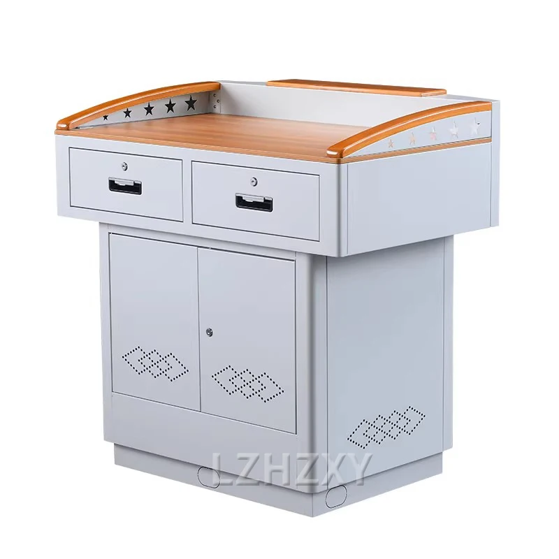 new Wooden Lectern Conference Podium Floor Lectern With Reading Surface And Storage Shelf For Church Office School