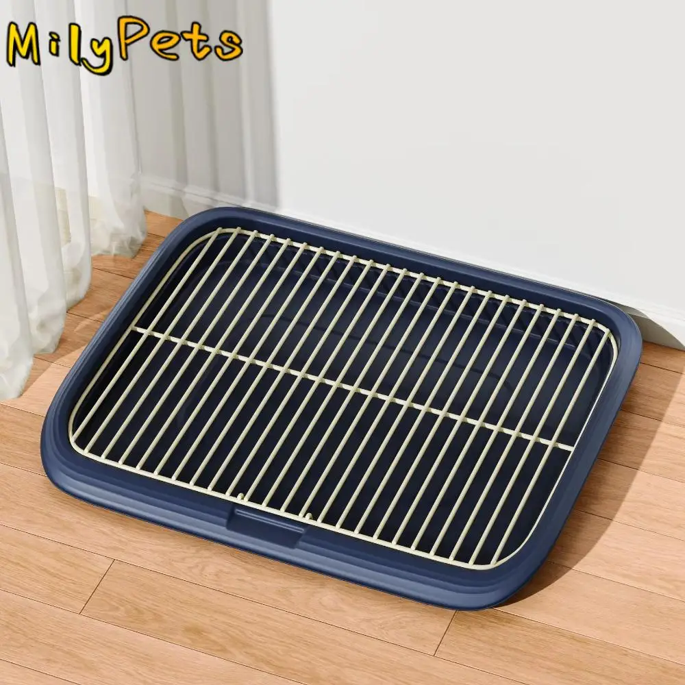 

Rectangle Dog Indoor Tray Toilet Anti Leakage Prevent Splashing Dog Potty Tray Detachable with Shovel Dogs Poop Collector Puppy