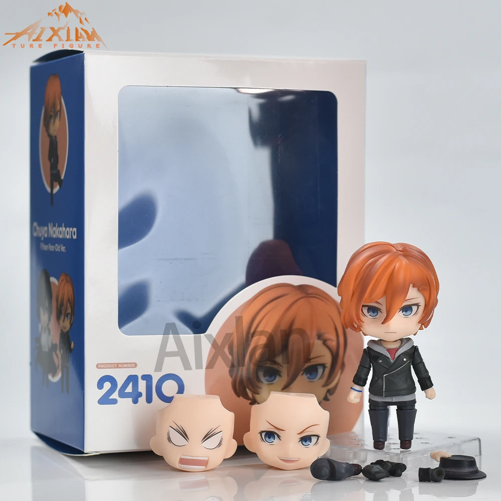 Aixlan #2409 Dazai Osamu #2410 Nakahara Chuya Figure Bungo Stray Dogs PVC Action Figure Amine Gift Collectible Figurine