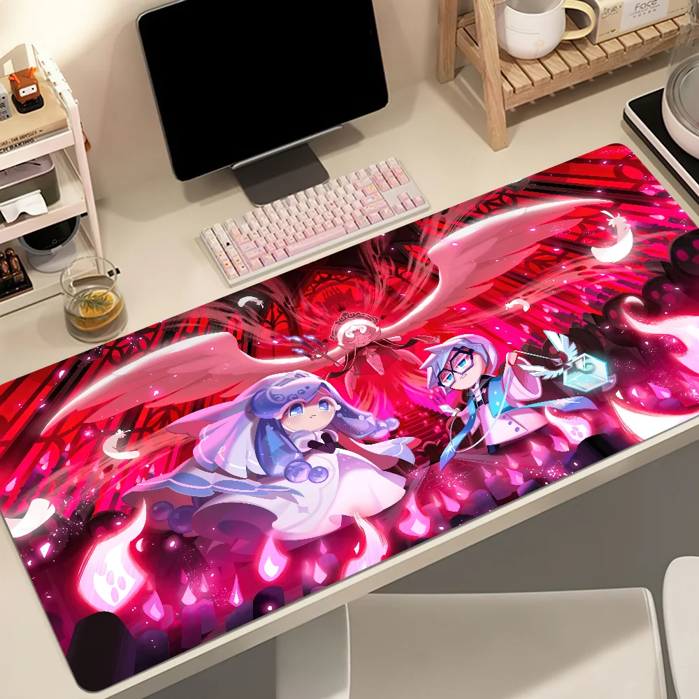 Cartoon Kawaii C-Cookies Run Kingdom Mouse Pad Non-slip Thickened MousePad Student Cushion Large Writing Gaming Lockedge Office