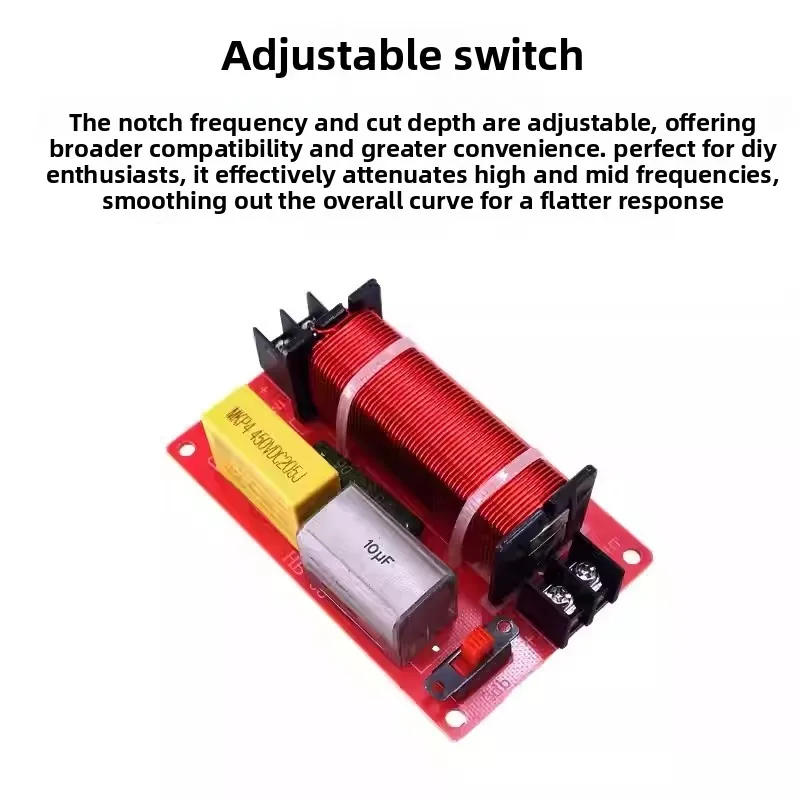 SOTAMIA Adjustable Notch Full Range Speaker Filter Wave Stopper Fever Grade Full Range DIY Sound Quality Improvement Tool