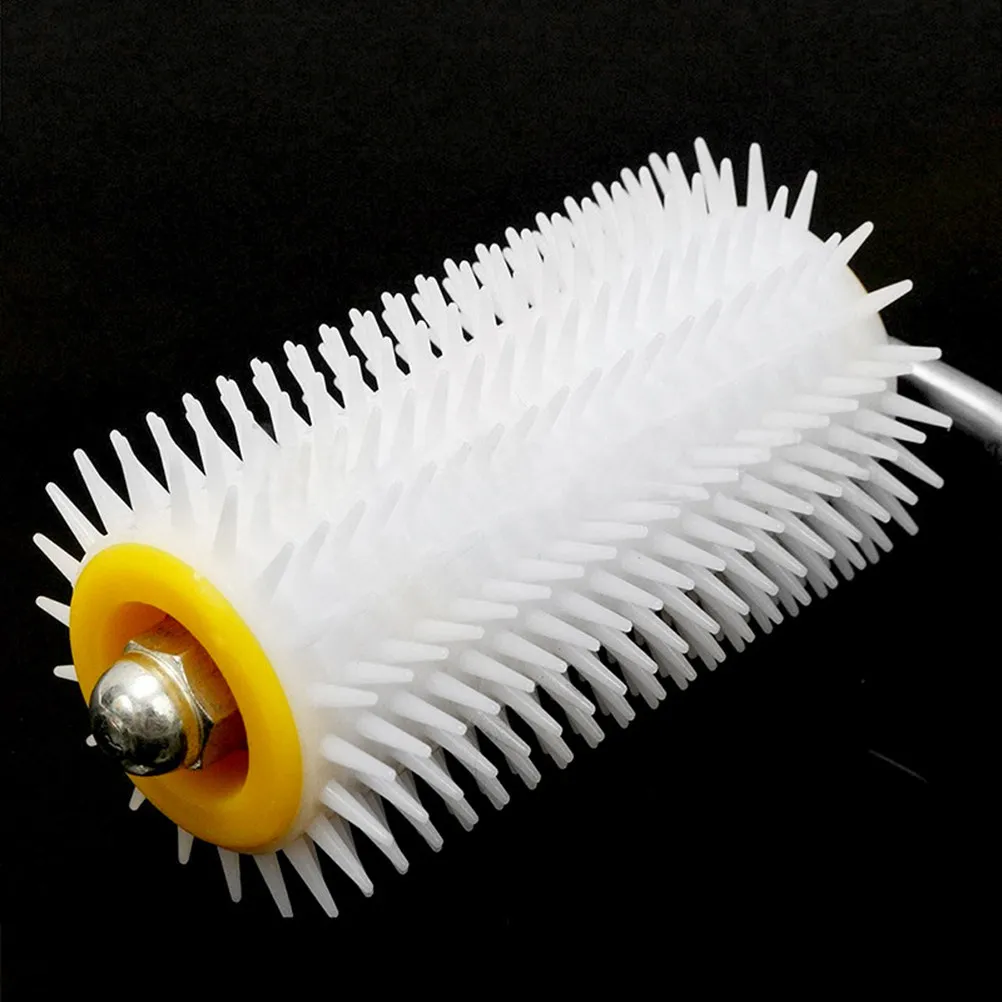 Beekeeping Propolis Collector Roller with Plastic Tines Wooden Grip Steel Frame Easy Clean Warm Water Wash Propolis Board Tool