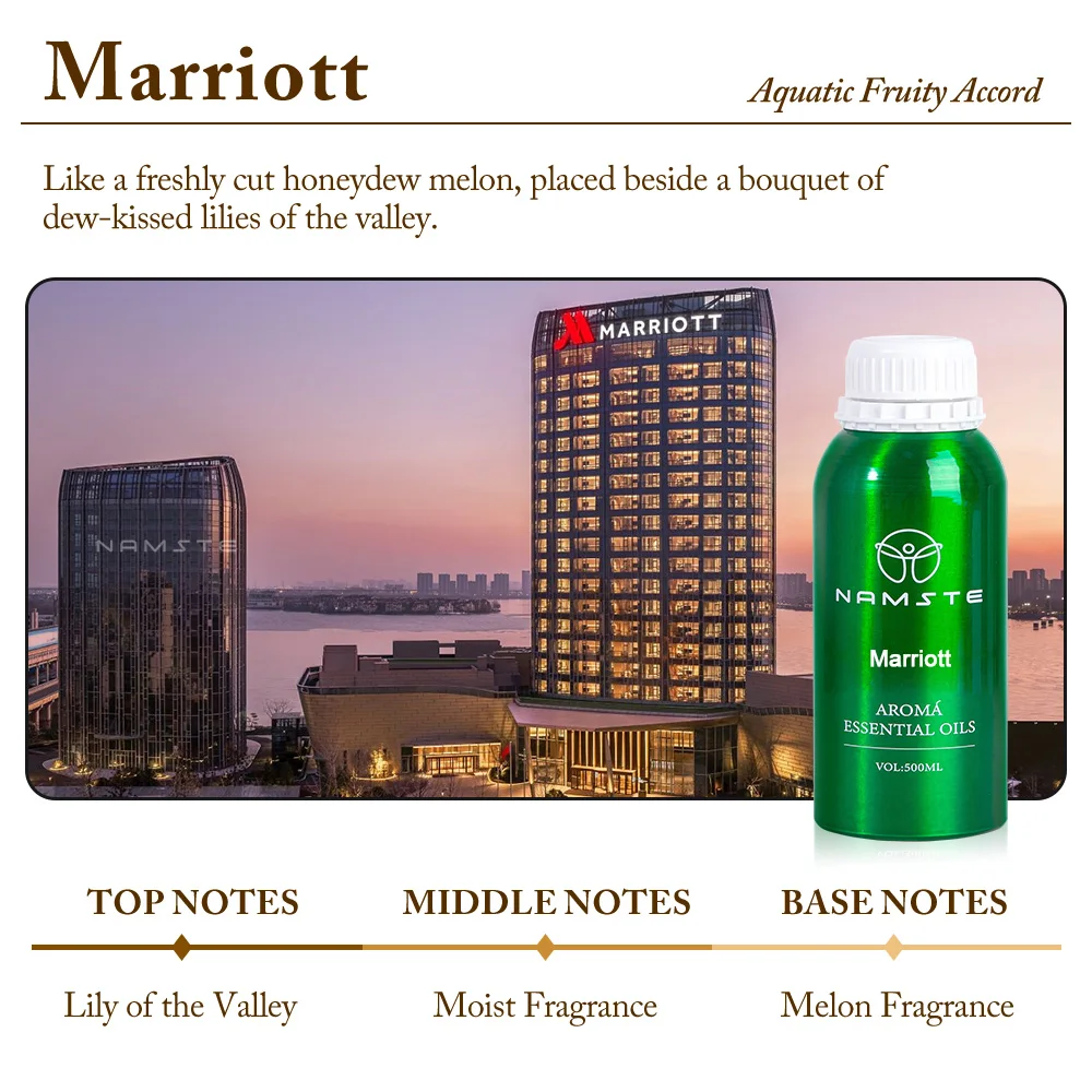 NAMASTE Ondersteuning Dropshipping 500ML Hotel Collectie Essentiële Olie Geur Luxe Hotel Geïnspireerde Parfums Aroma Essentiële Olie