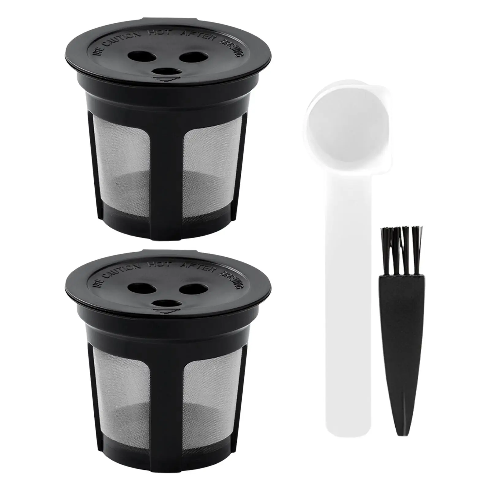 2Pcs Coffee Filters with Lid Single Cup Liners for Cfp201 Parts Accessory