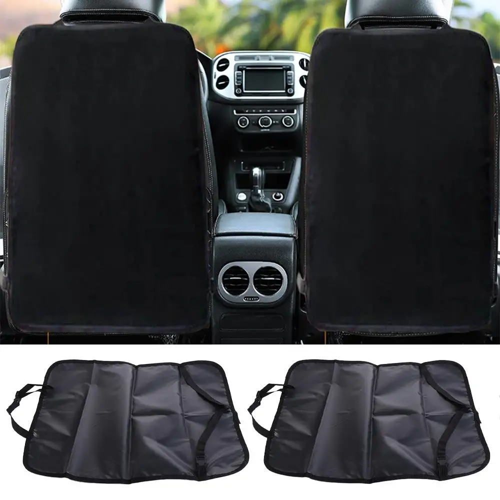 

Anti Mud Car Seat Back Cover Oxford One-piece Type Car Anti-dirt Pad Anti Stepped Dirty Black Car Seat Back Protector Baby