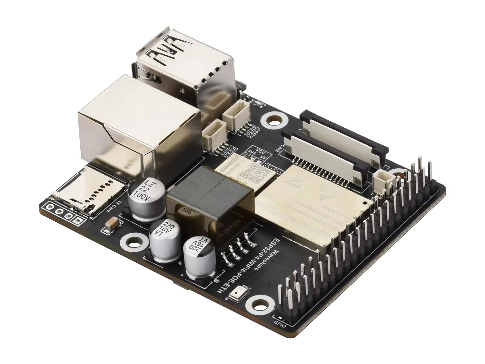FOR Waveshare ESP32-P4-WIFI6-POE-ETH High-Performance Development Board, With integrated PoE Module For PoE Power Supply