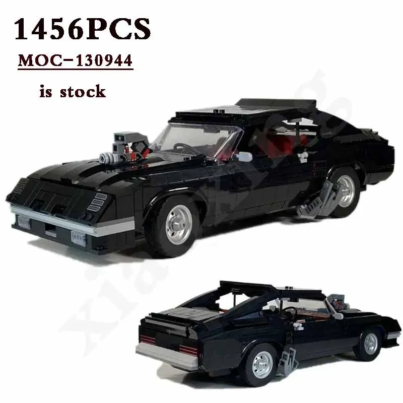 New Classic MOC-130944 Sports Car 1456 Pieces Compatible with 10304 Z28 Crazy Interceptor Building Blocks Toy Birthday DIY Gift