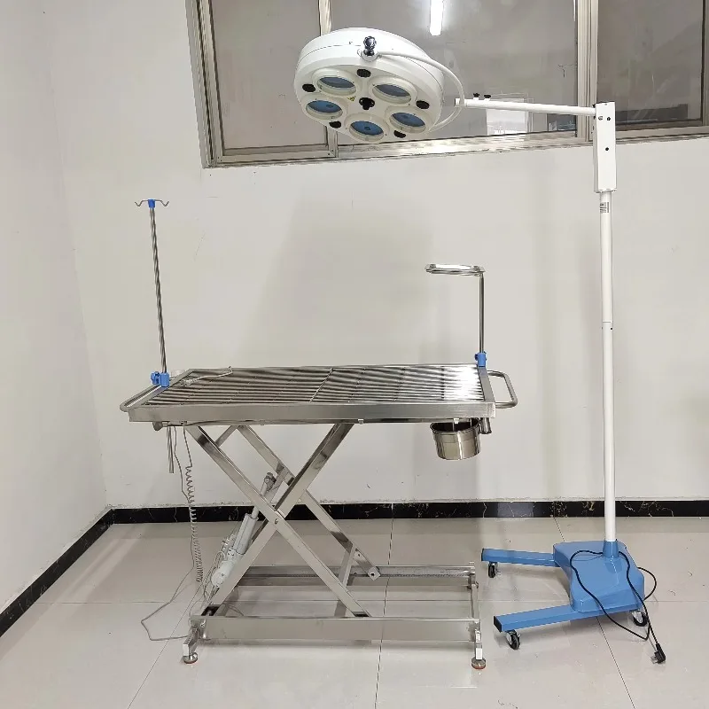 Medical Electric Lifting Veterinary Operating Table Stainless Steel Professional Factory Price Fast Delivery Veterinary Equipmen