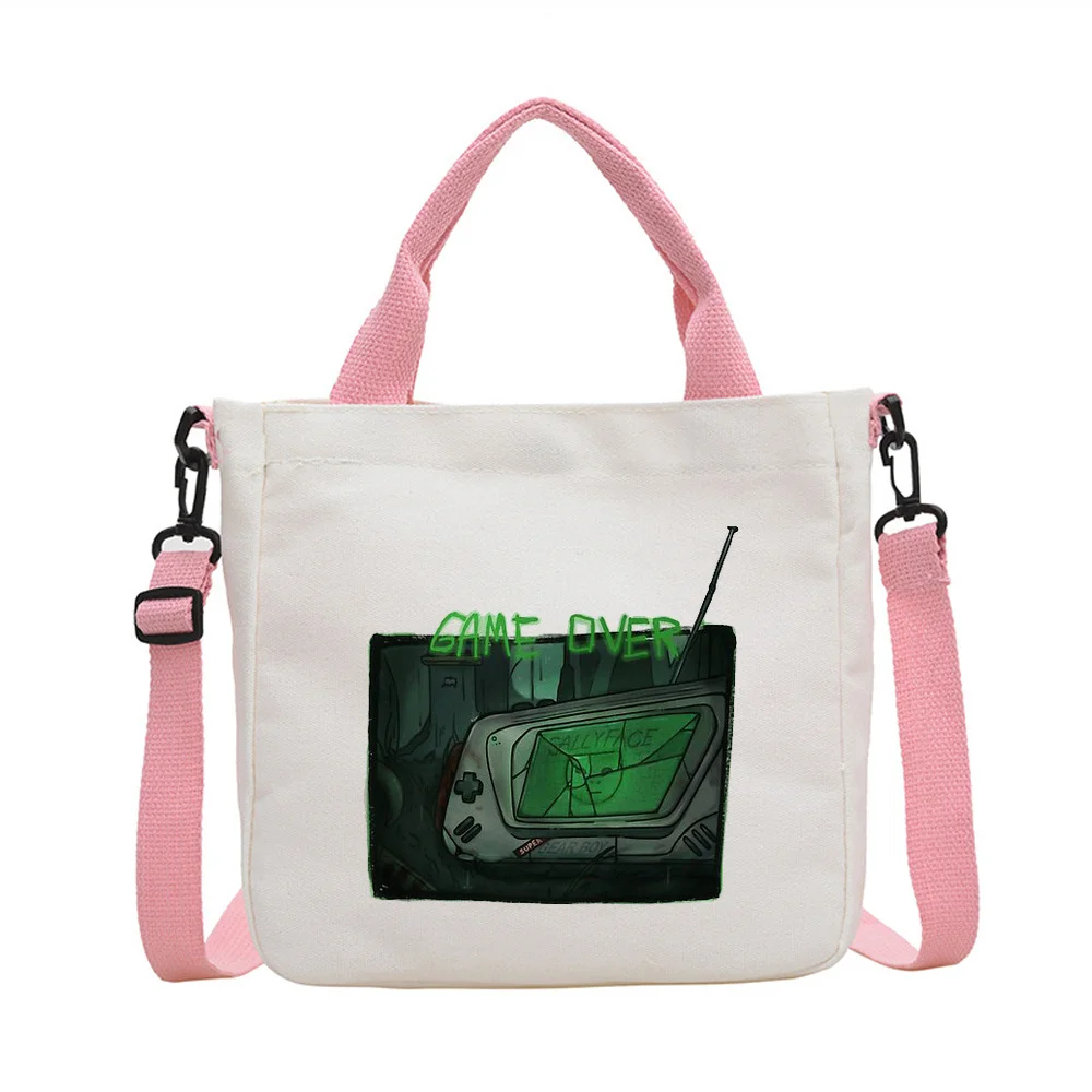 Sally Face tote bag canvas  shopping personnalisable foldable reusable femme