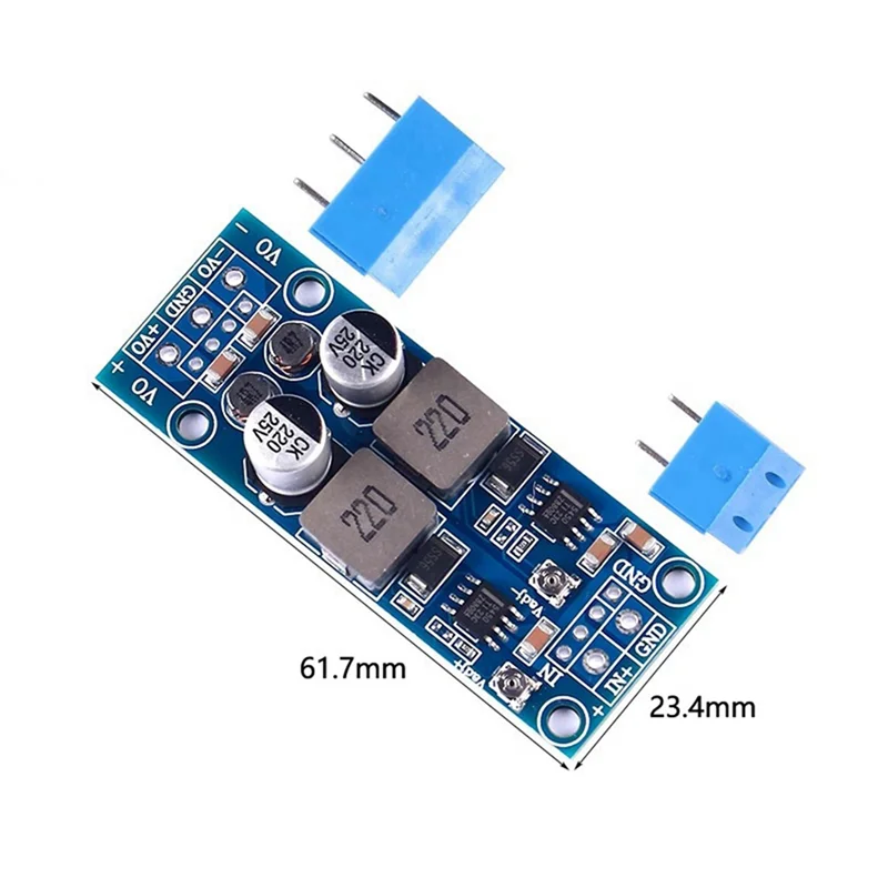 Novo! Conversor Step Down DC-DC ± 5V ± 12V 3A Módulo de fonte de alimentação dupla para módulo de placa Arduino DIY