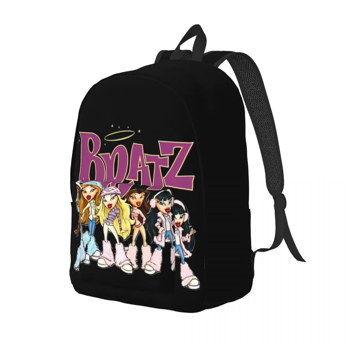 Bratz Rock Girl Backpack Cycling Backpacks Boy Girl Designer Big School Bags Elegant Rucksack