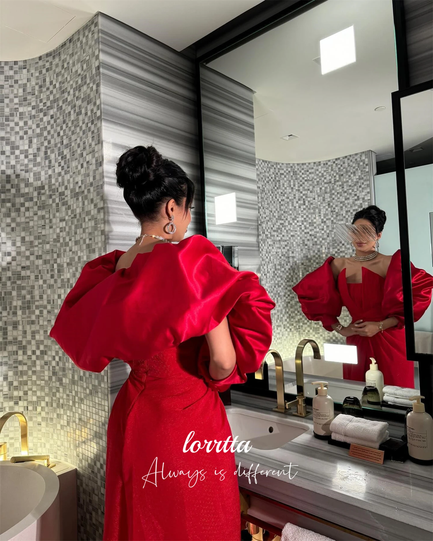 Loretta Aangepaste feestjurk Luxe galajurk Sharon Happy Evening Dress Vrouw Grace Elegante jurken Nieuw in jurken فسات wwwة