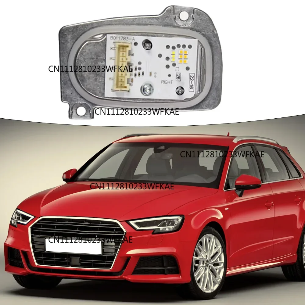 For Audi A3 S3 with LED DRL 2017 2018 2019 2020 Car LED Headlight Daytime Running Lights Module 8V0998473A 8V0998474A