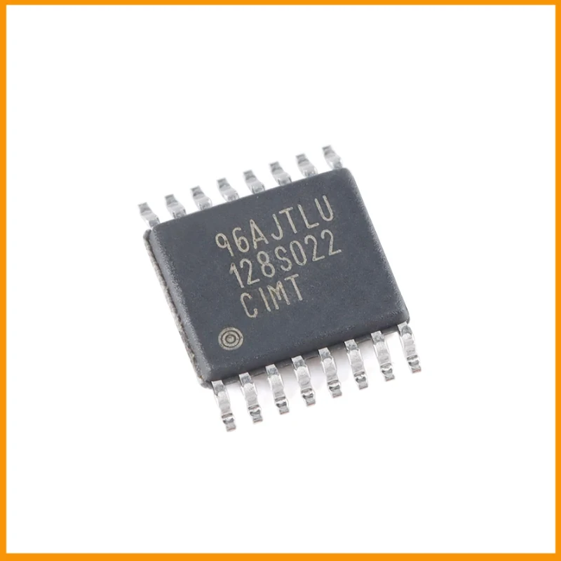 5Pcs/Lot  New Original  ADC128S022CIMTX/NOPB ADC128S022  12 Bit Analog to Digital Converter 8 Input 1 SAR 16-TSSOP