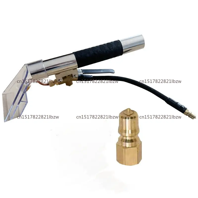 Vacuum Cleaner Portable Upholstery Extractor Cleaning Furniture Hand Tool Stainless Steel Carpet Cleaning Wand with Viewing Wind