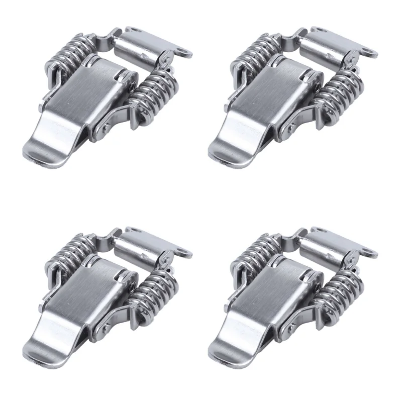 

A96I-8X Toolbox Draw Compression Spring Toggle Latch Catch Clamp Silver