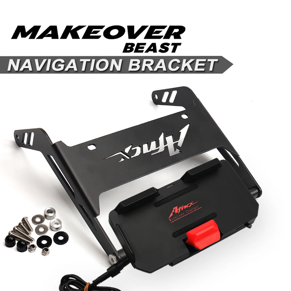 Fit Für X-ADV 750 2021-2024 Motorrad Schnell Lade USB Drahtlose Ladegerät XADV 750 2023 Navigation Halterung Zubehör