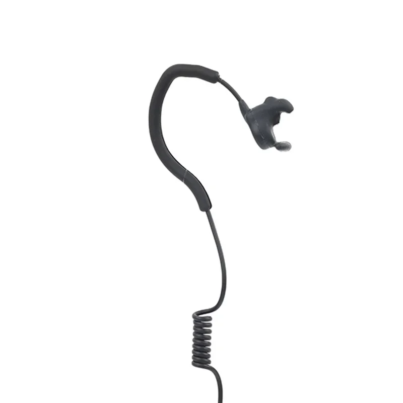 2024 OEM/ODM Noise Canceling Ear Bone Conduction Headset With Finger PTT For Walkie Talkie