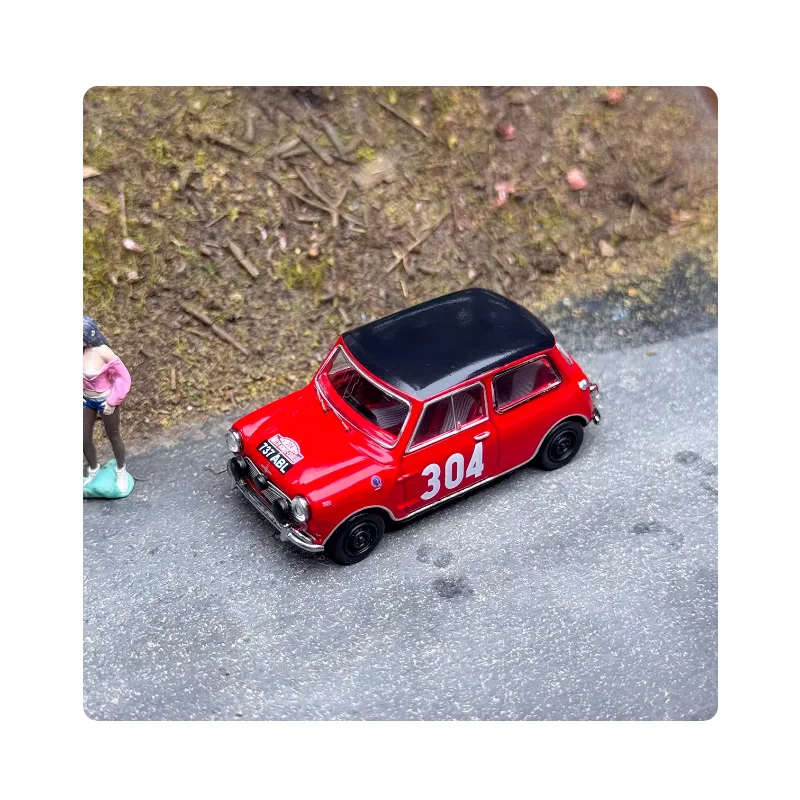 GCD 1:64 スケール モリス ミニ 304/182 シミュレーション合金車モデル 静的ディスプレイ コレクタブルおもちゃ ギフト 記念品 装飾