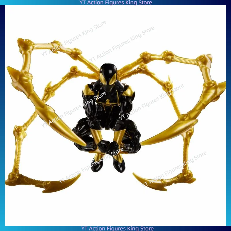 In Stock Hasbro Marvel Iron Spider-Man Aaron Davis 6 Inch Movable Model Action Figure Toy Collection Gift - view 3