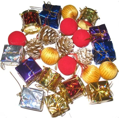 Puzmo 24 Piece Mixed Christmas Ornament