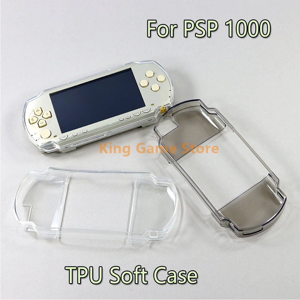 

10 шт. прозрачных мягких чехлов из ТПУ для PSP 1000, прозрачный силиконовый чехол, защитный корпус из ТПУ для игровых консолей PSP2000, PSP 3000