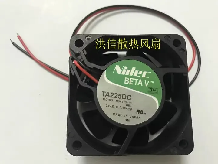 

Free shipping of original NIDEC TA225DC M34313-16 DC24V 0.16A 6CM 6025 inverter fan