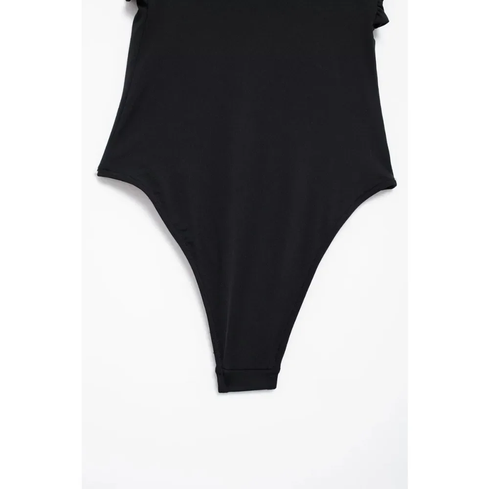 2025年夏新作 ストラッ プレス ボディコン ボディスーツ レディース オフショルダー バックレス セクシー ボディスーツ