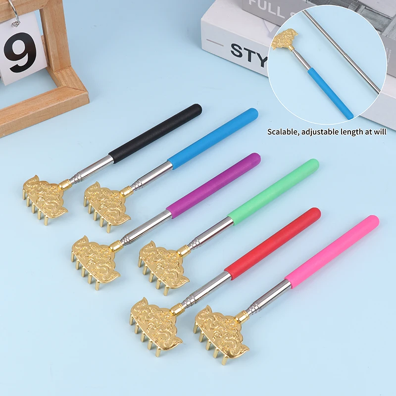 1Pc Back Scratcher Telescopic Scratching Back Scratcher Massager Kit Scraper Extendable Telescoping Itch Health Products Hackle