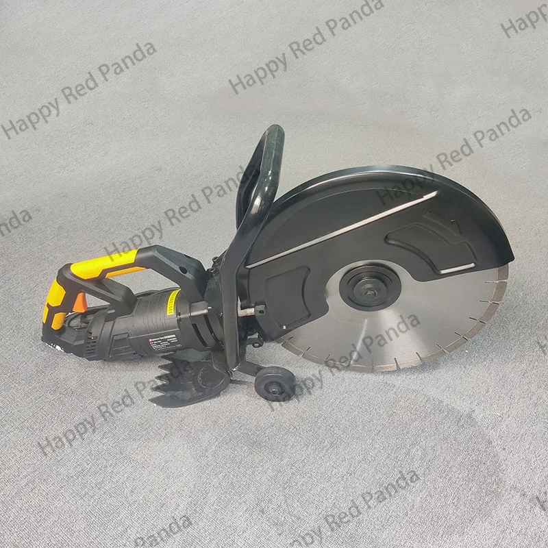 425 9800W Hand Portable Electric Concrete Cutting Machines 160mm Depth Chaser Circular Saw Wall Cutter Machine