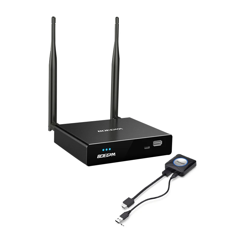 BOYD Wireless HDMI Video Transmission Wireless TV HDMI Transmitter Receiver With WIFI Antenna Extender Kit Digital conference